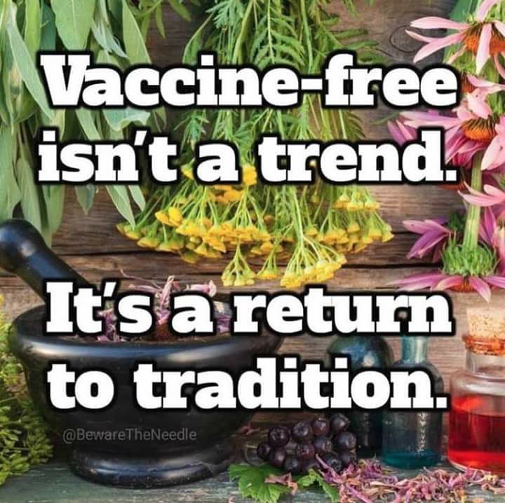 Vaccine-free isn’t a trend.  It’s a return to tradition.  Debunking a Century of Deceit.