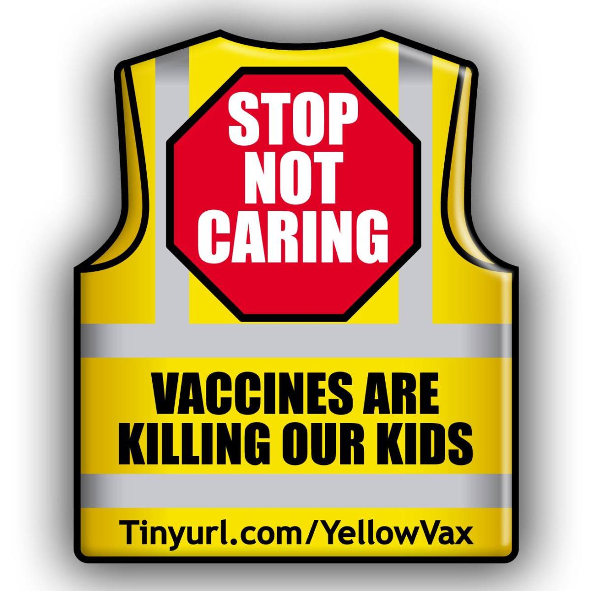 YELLOW VESTS Alert the World that “SIDS IS VIDS” (Vaccine Induced Death Syndrome) to Spare Children, Parents & Carers!